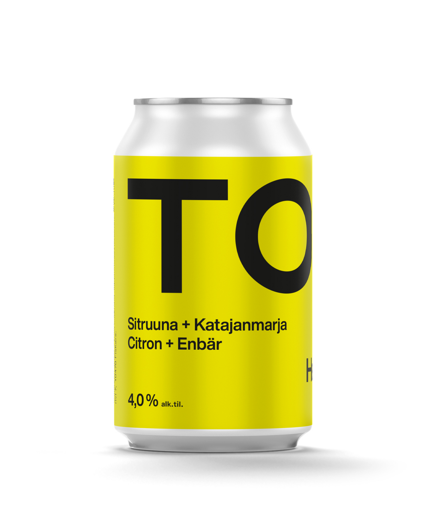 Tosi Hard Seltzer Sitruuna-Katajanmarja 4,0% 0,33l