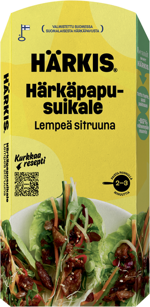 Härkis 250g lempeä sitruuna härkäpapusuikale