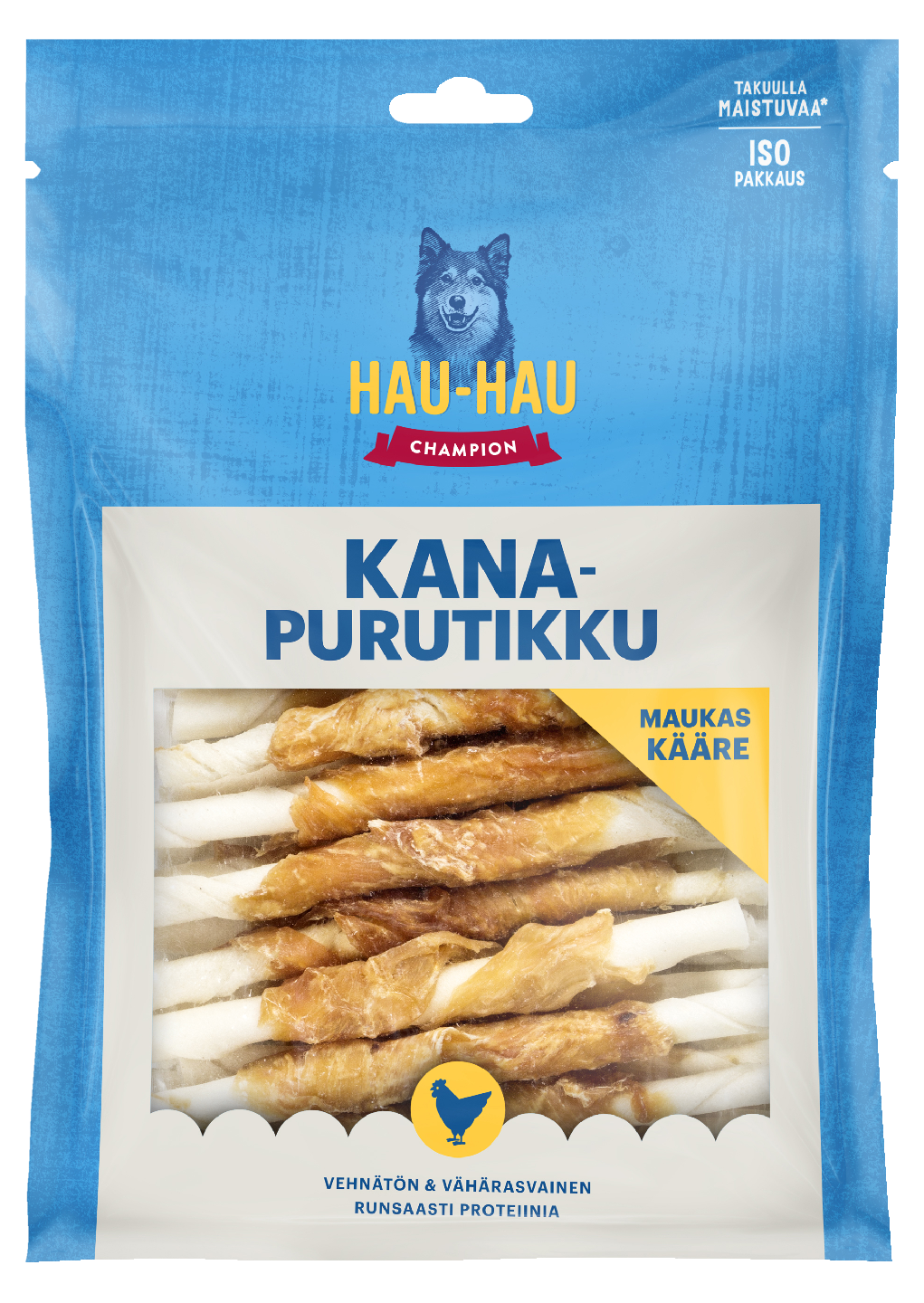 Hau-Hau Champion kanaherkkuluut purutikku 45kpl 400g