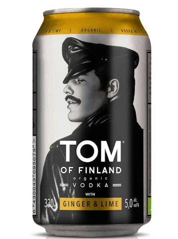 Tom of Finland Ginger-Lime 5% 0,33l luomu