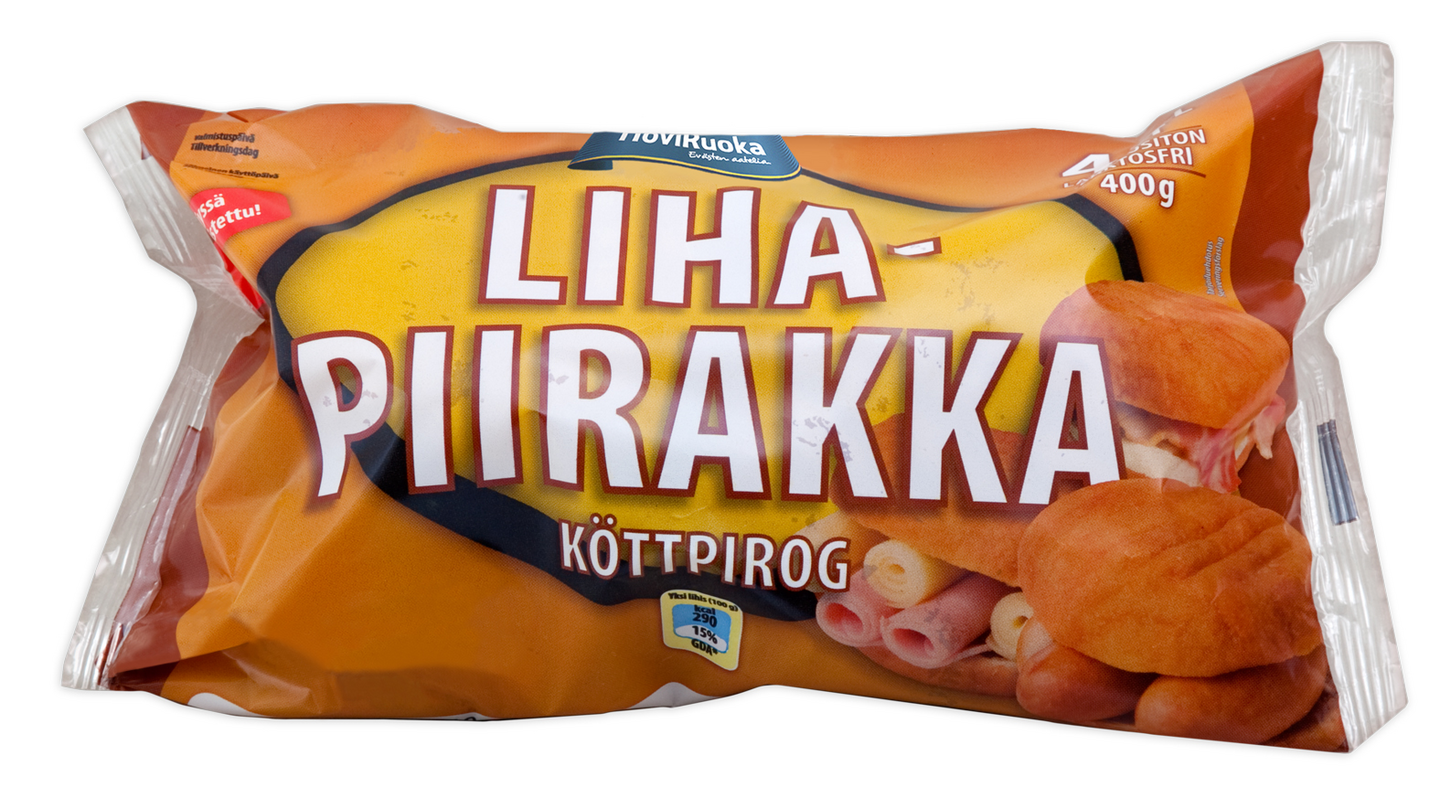 HoviRuoka lihapiirakka 4x100g | K-Ruoka Verkkokauppa