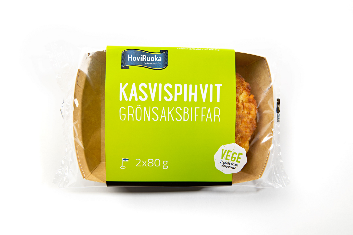 HoviRuoka Vege kasvispihvi 2 kpl 160g | K-Ruoka Verkkokauppa