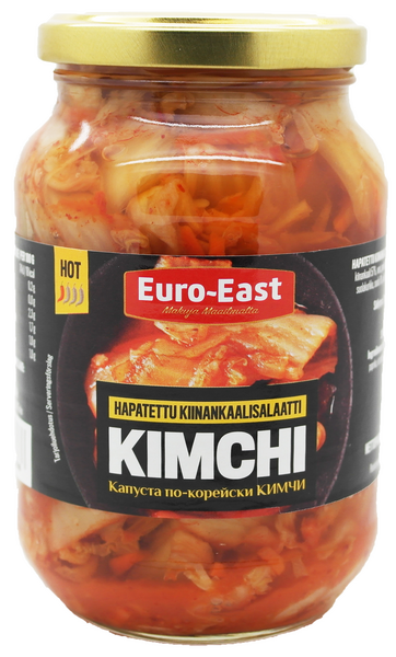 Euro-East Gluteeniton Kimchi  Hapatettu kiinankaalisalaatti  440g