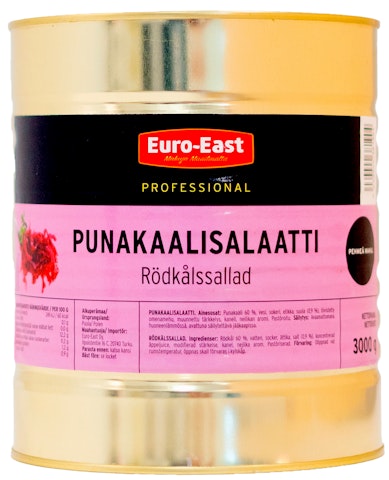 Euro-East punakaalisalaatti 3000g