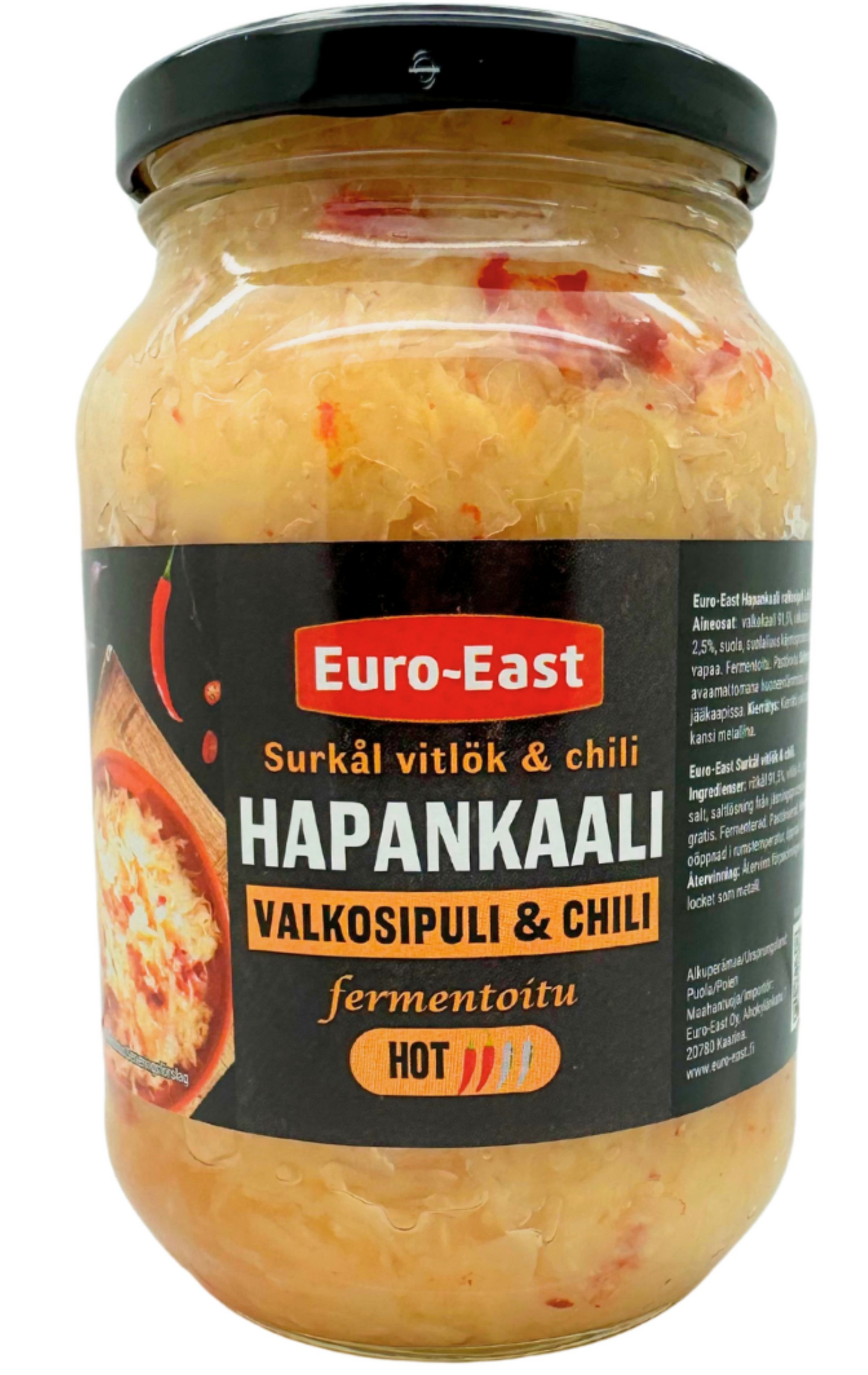 Euro-East Hapankaali 460g valkosipuli-chili