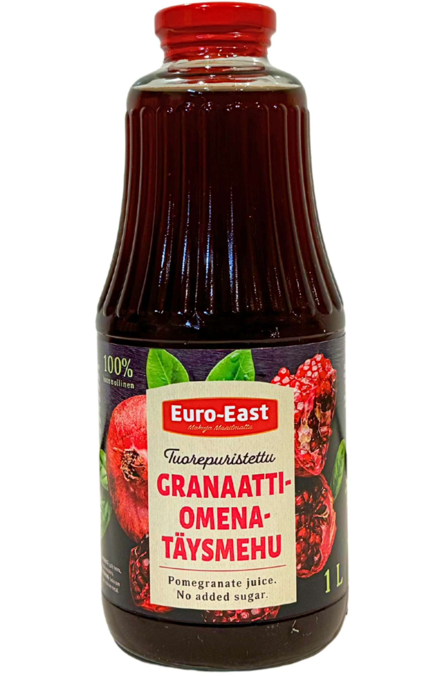 Euro-East Granaattiomenamehu 100% 1l qpa 96kpl