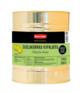 Euro-East Suolakurkku viipaloitu 2900g/1700g