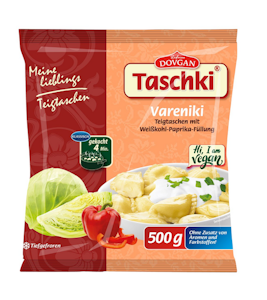 Taschki Kasvispelmenit kaali-paprikatäytteellä 500g paprika