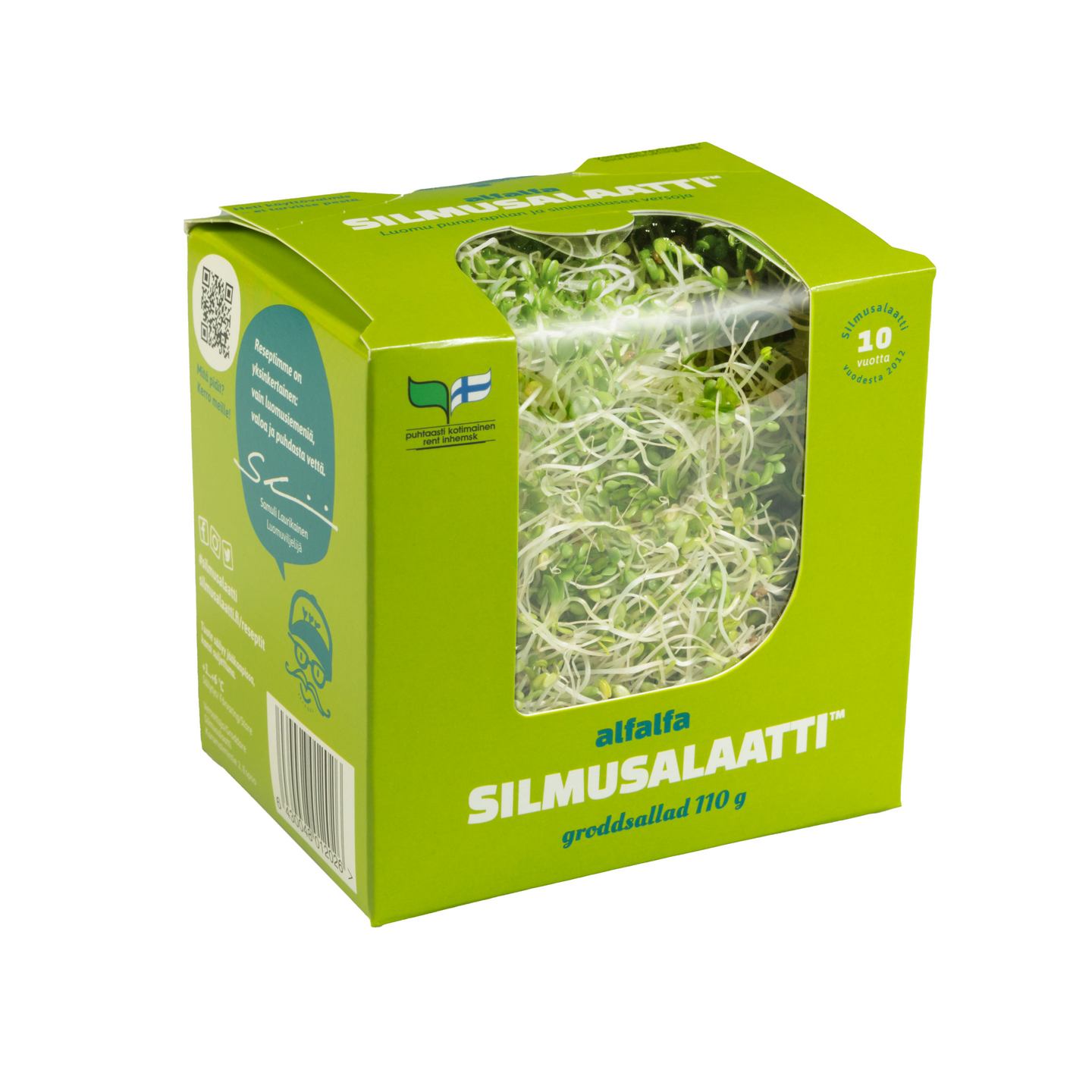 Alfalfa silmusalaatti 110g luomu