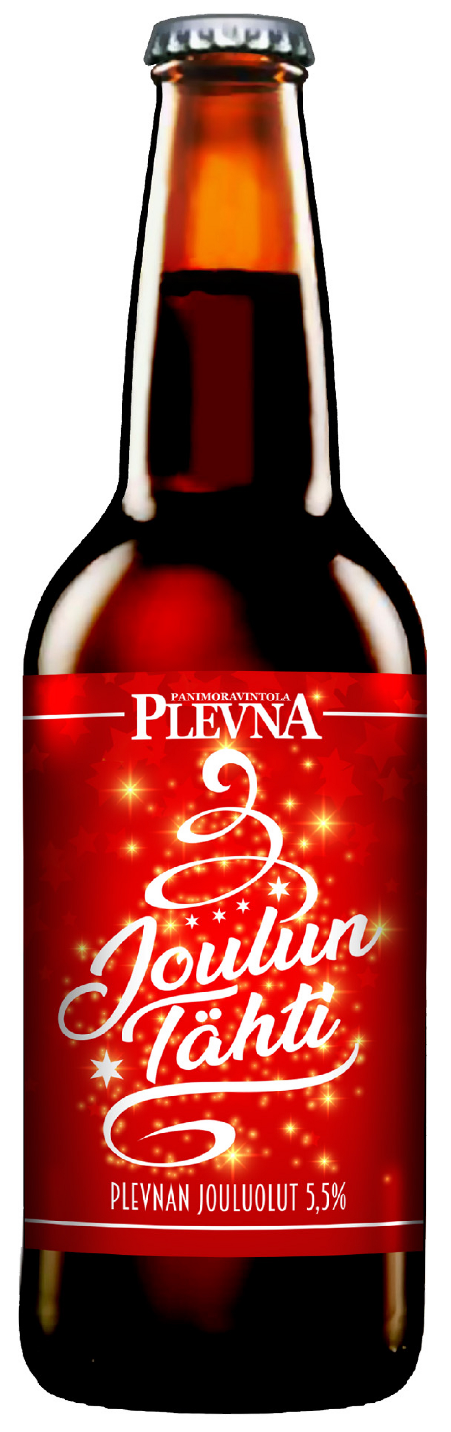Plevna Joulun Tähti Lager olut 5,5%