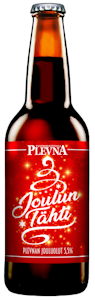 Plevna Joulun Tähti Lager olut 5,5%