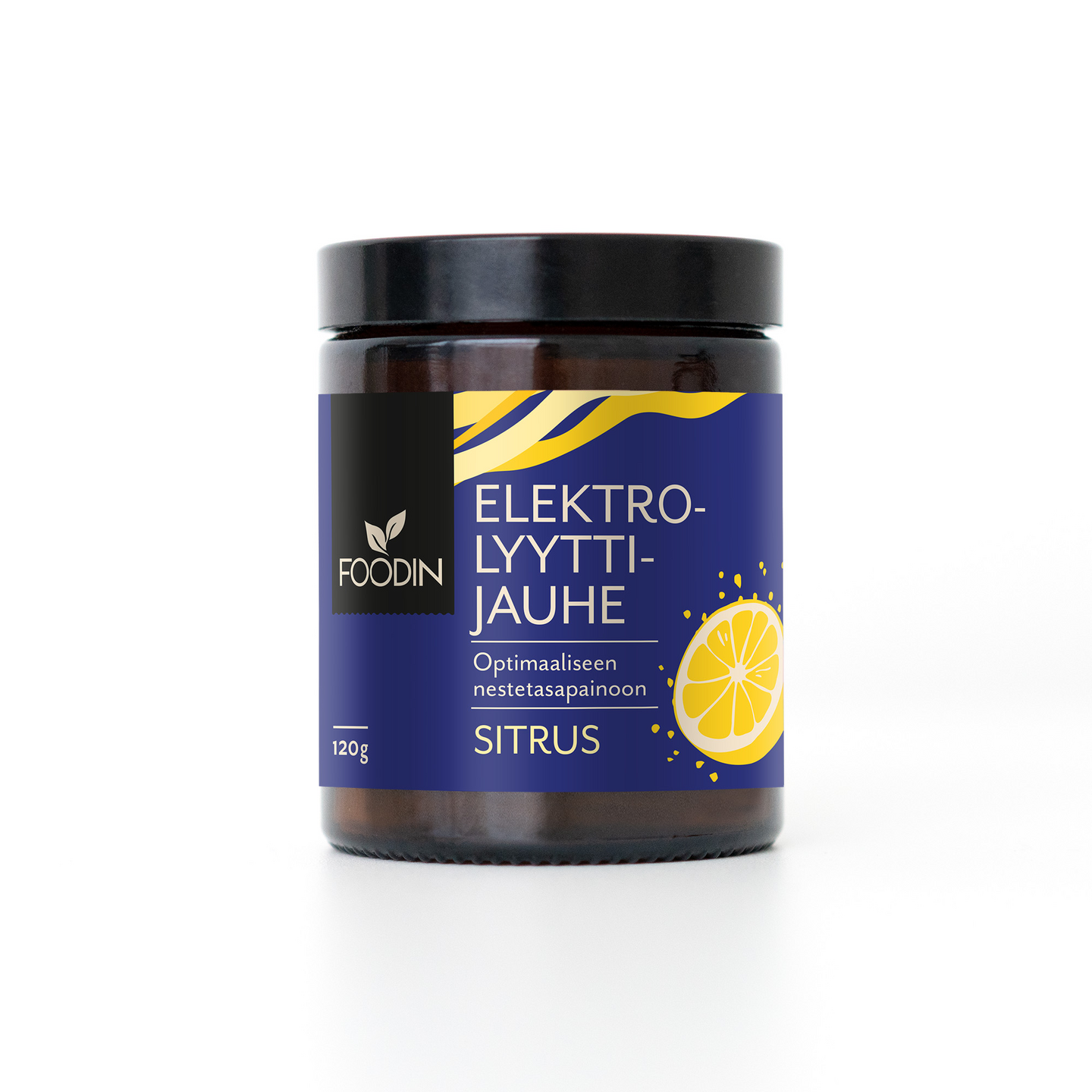 Foodin Elektrolyyttijauhe Sitrus 120g