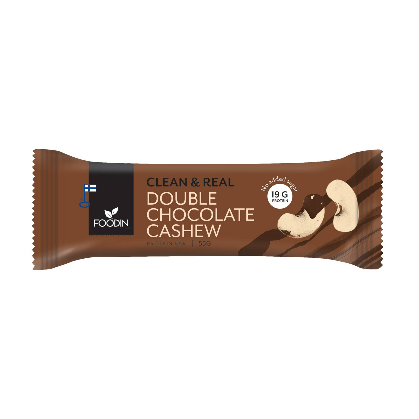Foodin Protein Bar Double Chocolate Cashew 55g