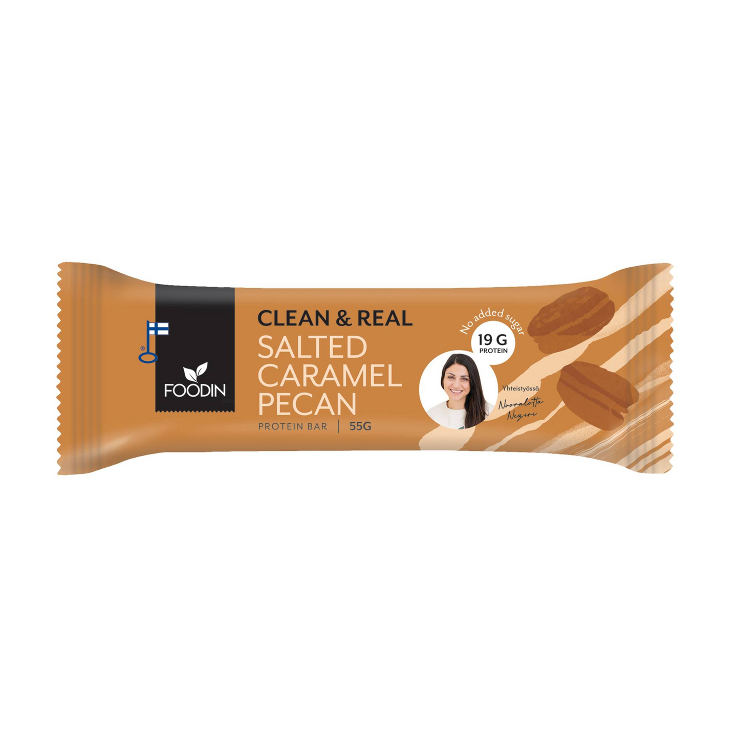 Foodin Protein Bar Salted caramel pecan 55g