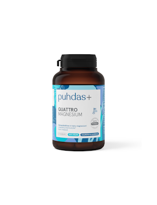 Puhdas+ Quattro Magnesium 120 vegekaps 36g