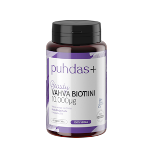 Puhdas+ Vahva Biotiniini 10mg 60 kaps 18g