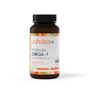 Puhdas+ Premium Omega-7 200mg 60kaps 46g