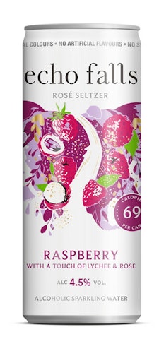 Echo Falls Rose Seltzer Raspberry-Lychee 4,5% 0,25l