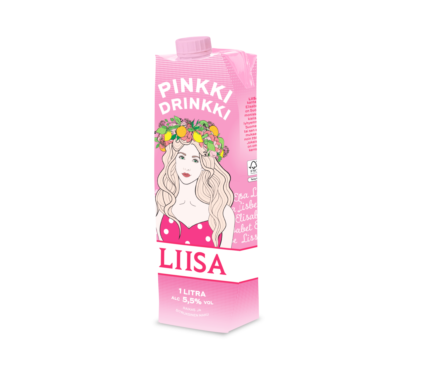 Liisa Pinkki Drinkki 5,5% 1,0l