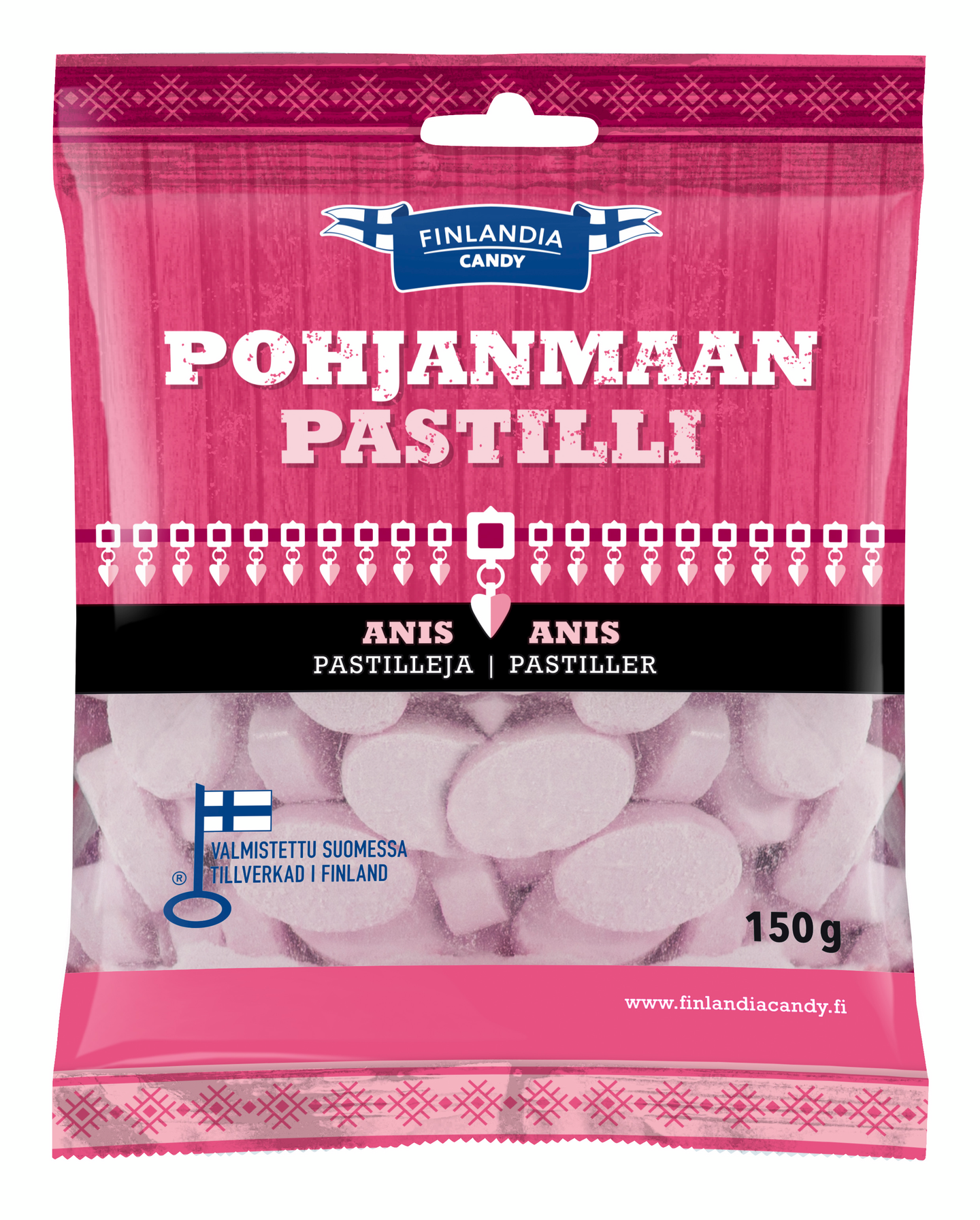 Pohjanmaan pastilli anis 150g