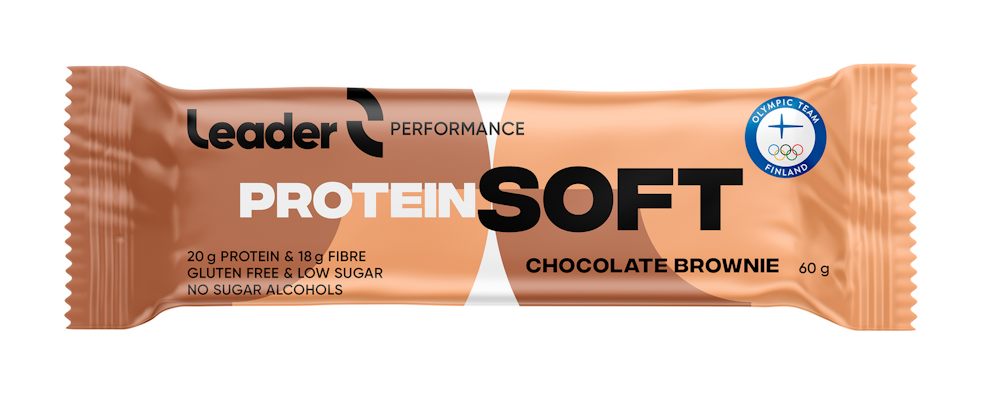 Leader Performance Protein Soft proteiinipatukka suklaakakunmakuinen 60 g