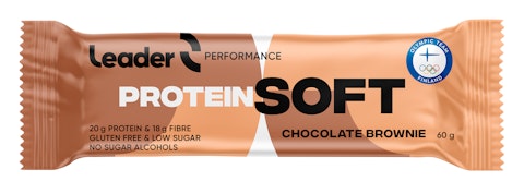 Leader Performance Protein Soft proteiinipatukka suklaakakunmakuinen 60 g