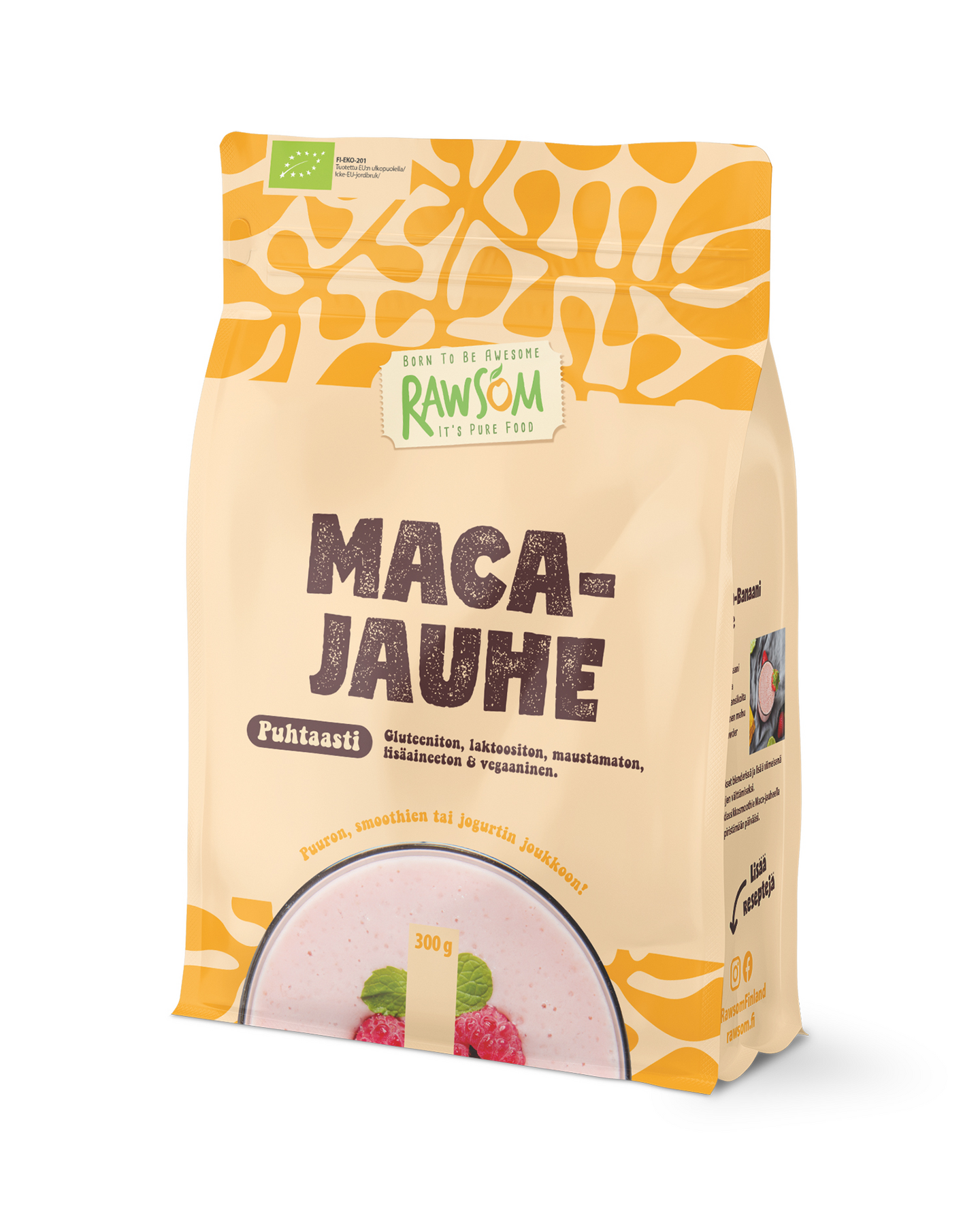 Rawsom Maca-jauhe 300g Luomu | K-Ruoka Verkkokauppa