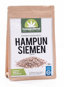 Hamppufarmi Kokonainen Hampunsiemen 350g