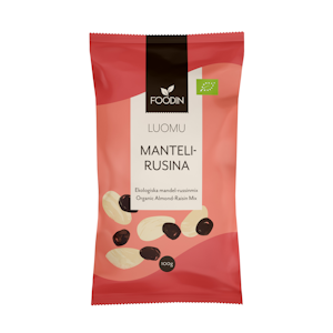 Foodin Manteli rusina 100g luomu