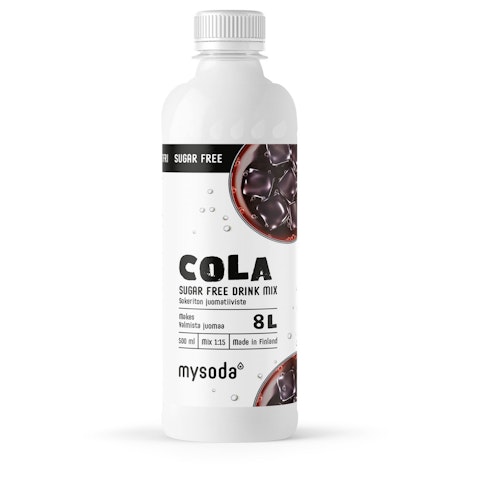 MySoda Cola sokeriton 0,5l