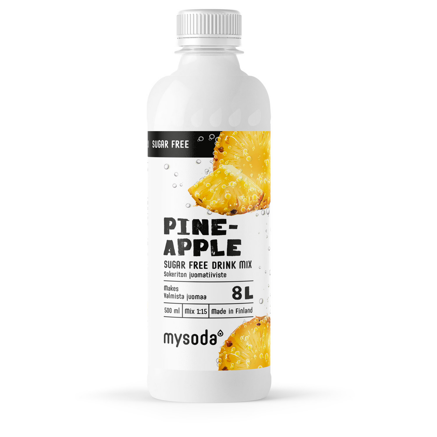 MySoda Ananas sokeriton 0,5l