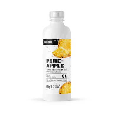 MySoda Ananas sokeriton 0,5l