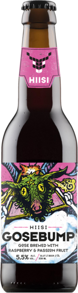 HIISI Gosebump Raspberry Passionfruit Gose 5,5% 0,33l