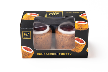 pH7 Runebergintorttu 2 kpl/180 g