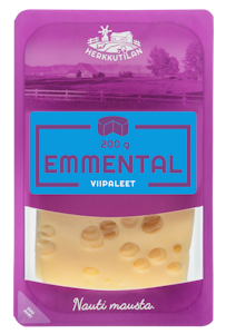 Herkkutilan Emmentaljuusto 200g viipaloitu laktoositon