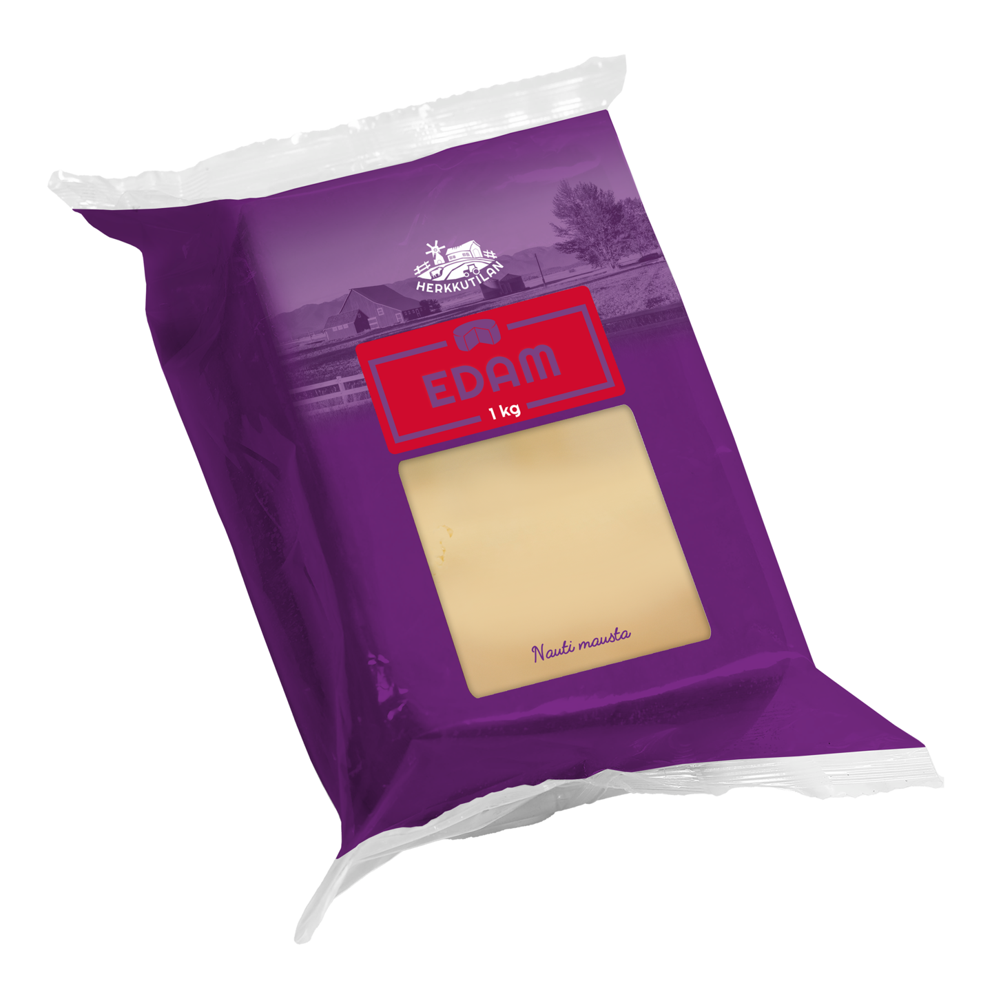 Herkkutilan Parhaat 1kg perhe edamjuusto