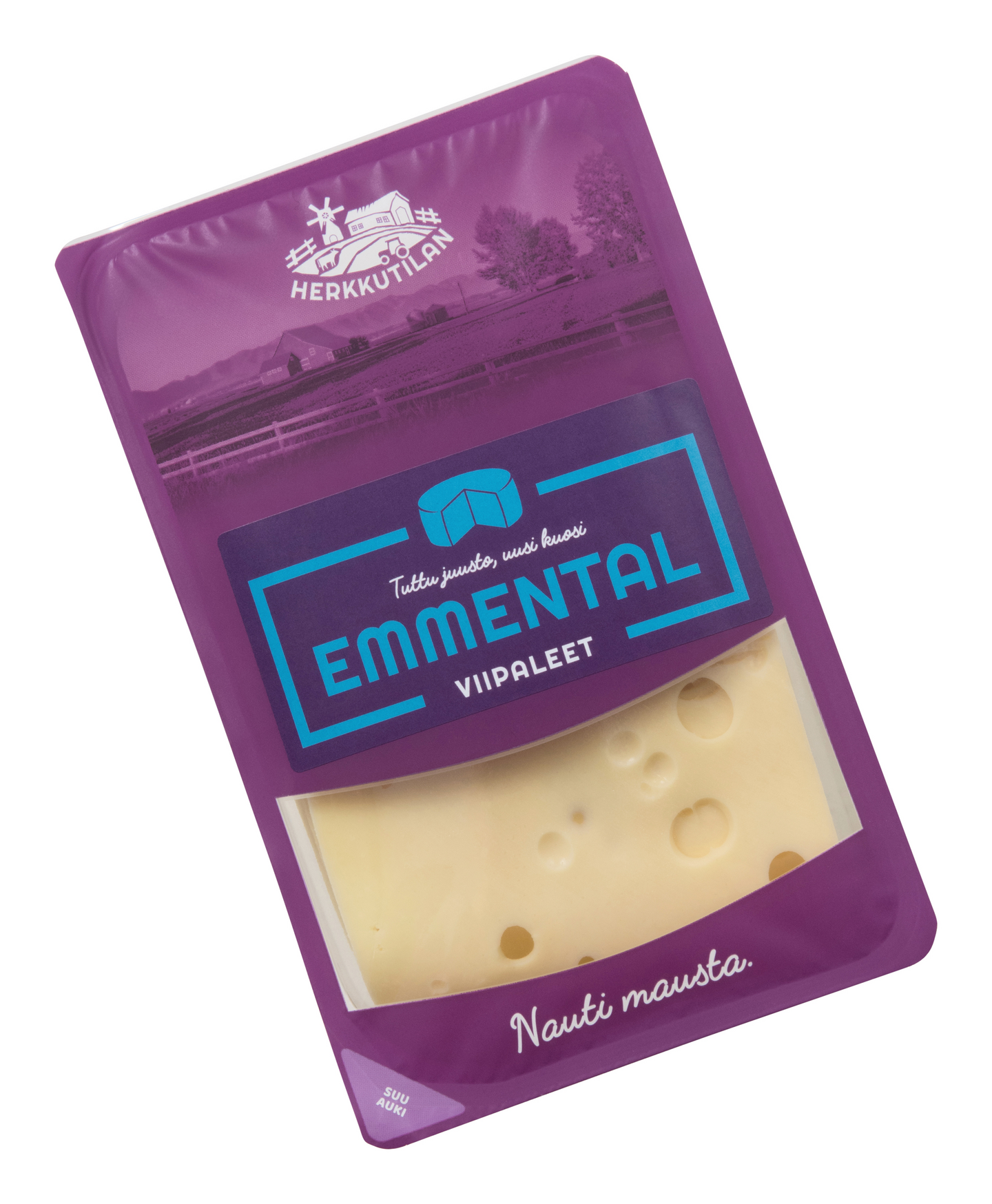 Herkkutilan Parhaat perhe Emmental 400g viipaleet