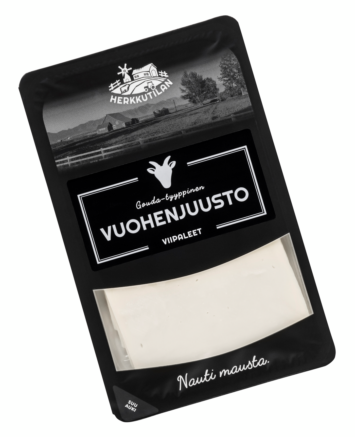 Herkkutilan vuohenjuusto 120g viipale