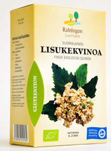 Rainingon Luomutila Suomalainen gluteeniton llisukevinoa 500g luomu