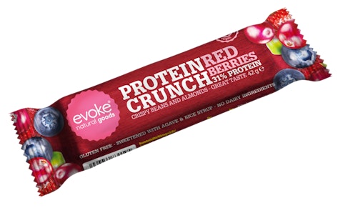 Evoke Protein Crunch Red Berries 42g