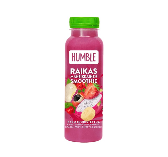 Humble smoothie 250ml mansikka