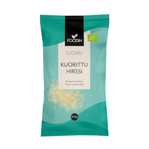 Foodin Luomu kuorittu hirssi 600g