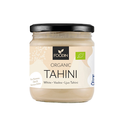 Foodin luomu vaalea tahini 400g