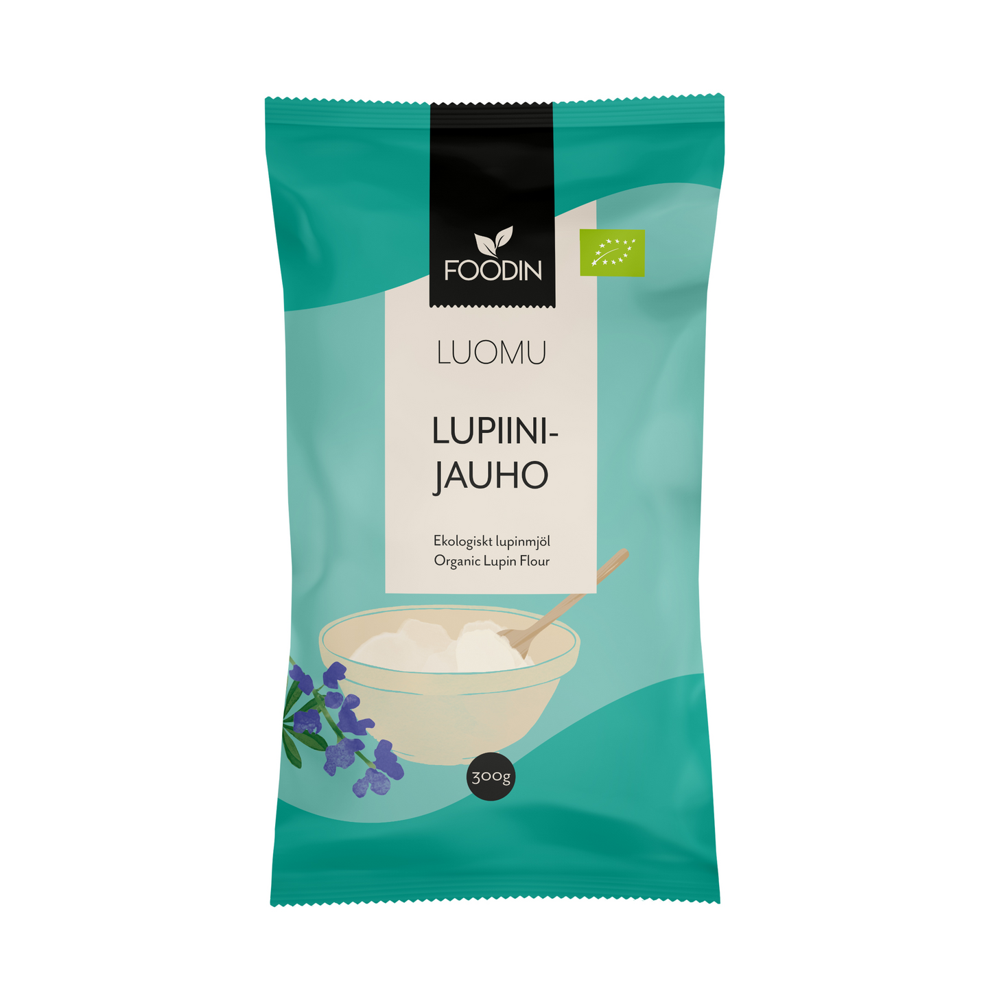 Foodin Luomu Lupiinijauho 300g | K-Ruoka Verkkokauppa