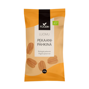 Foodin pekaanipähkinä 120g luomu