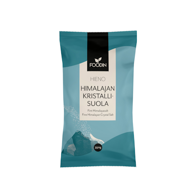 Foodin Himalajan kristallisuola hieno 350g