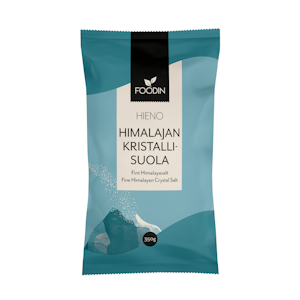 Foodin Himalajan kristallisuola hieno 350g