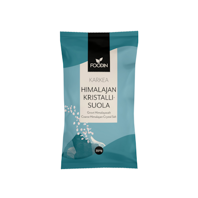 Foodin Himalajan kristallisuola 350g karkea
