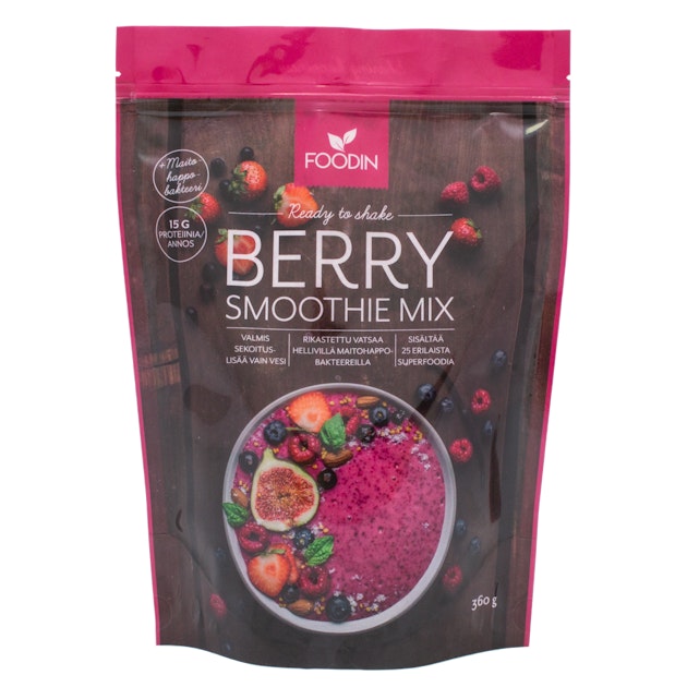 Foodin Berry Smoothie mix 360g | K-Ruoka Verkkokauppa
