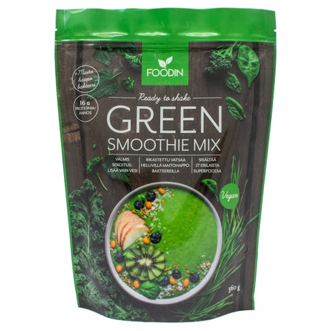 Foodin Green Smoothie mix 360g vegan